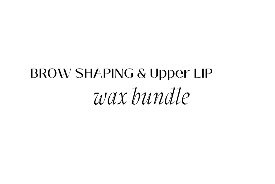 SIGNATURE BROW SHAPING & LIP WAX