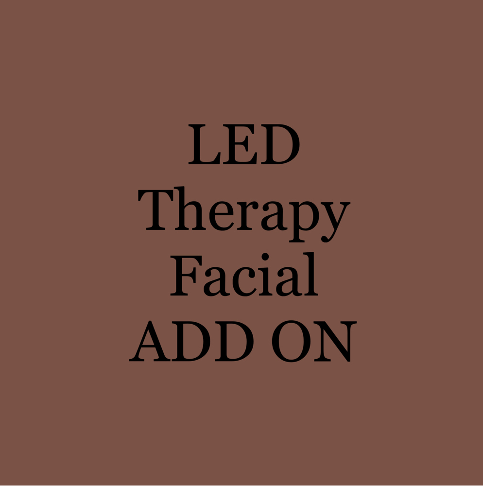 LED Light Therapy Facial Add On