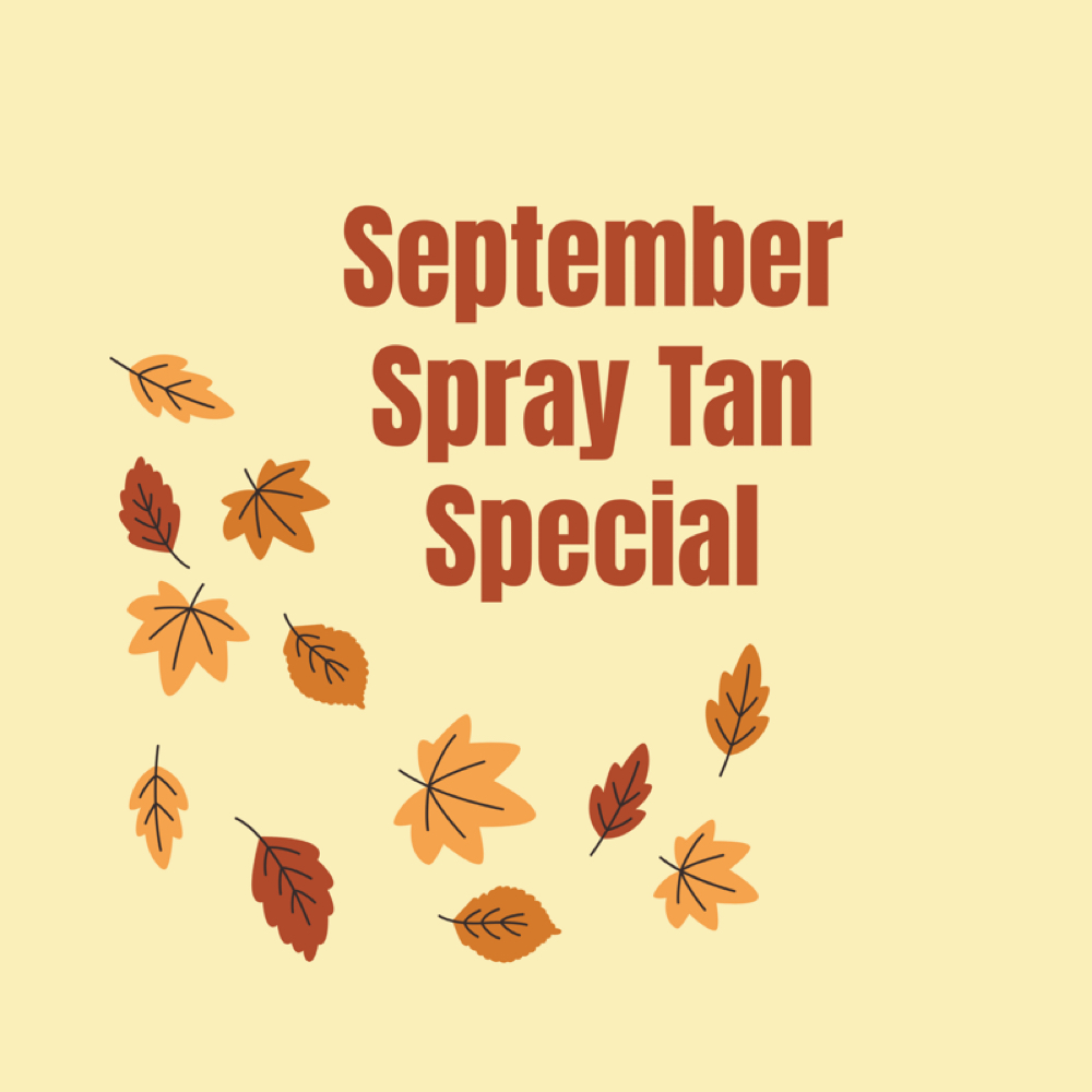 September Spray Tan Special at Hill City Skincare in Lynchburg, VA