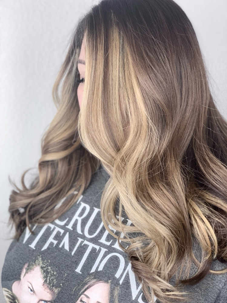 Partial Balayage at Purple Strand Beauty Salon in Las Vegas, NV