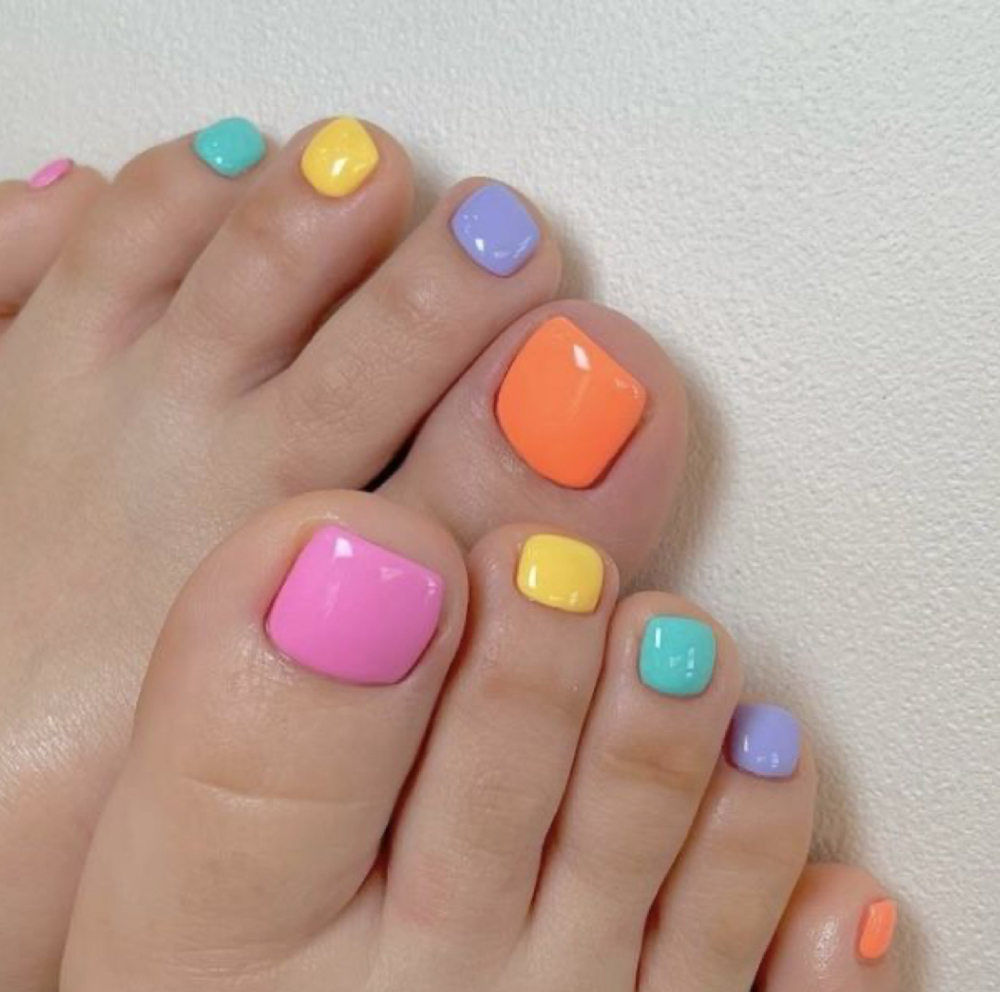 Kids Pedicure with Gel Polish