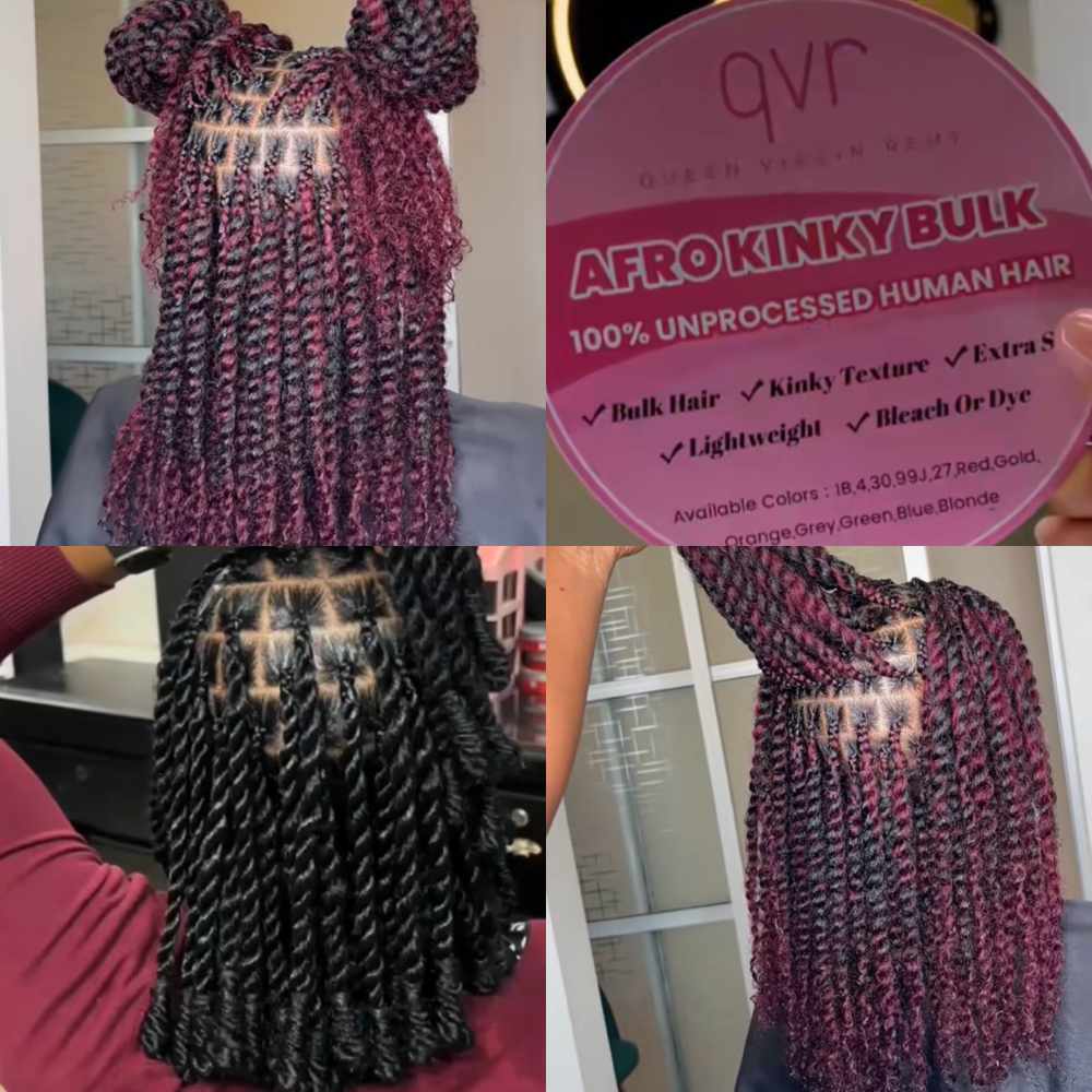 Mini Twists With Extensions at Impeccable Beauty in Clarksville, TN