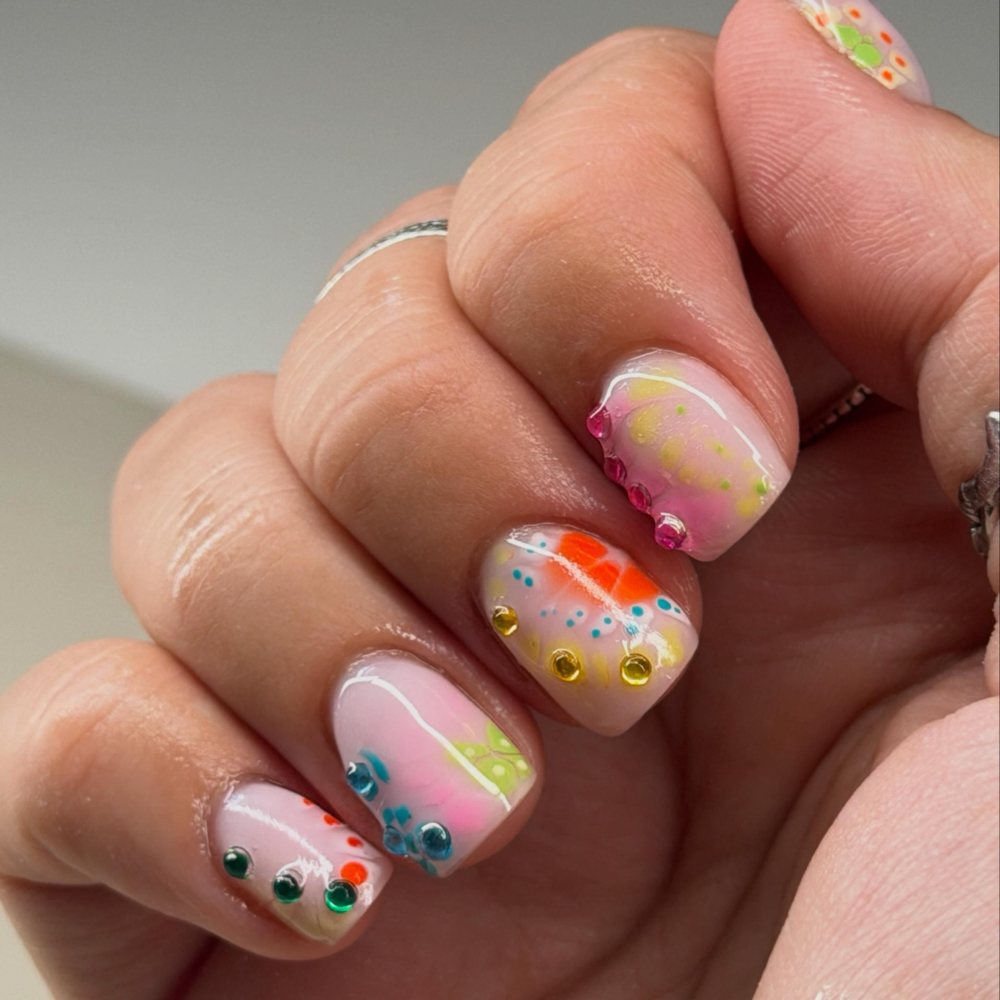 gel manicure at nailsxmeghan in Hurlock, MD