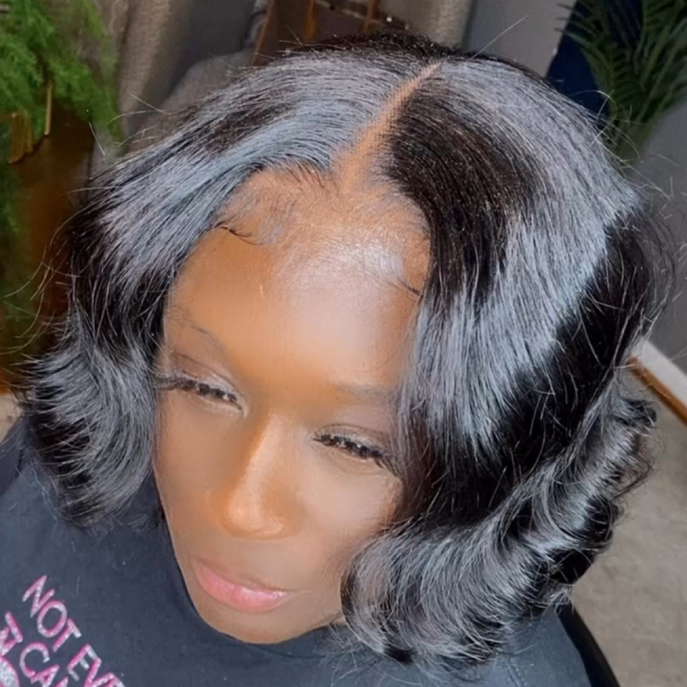 Quick Weave Lace Closure at Lord Make Me Over Salon