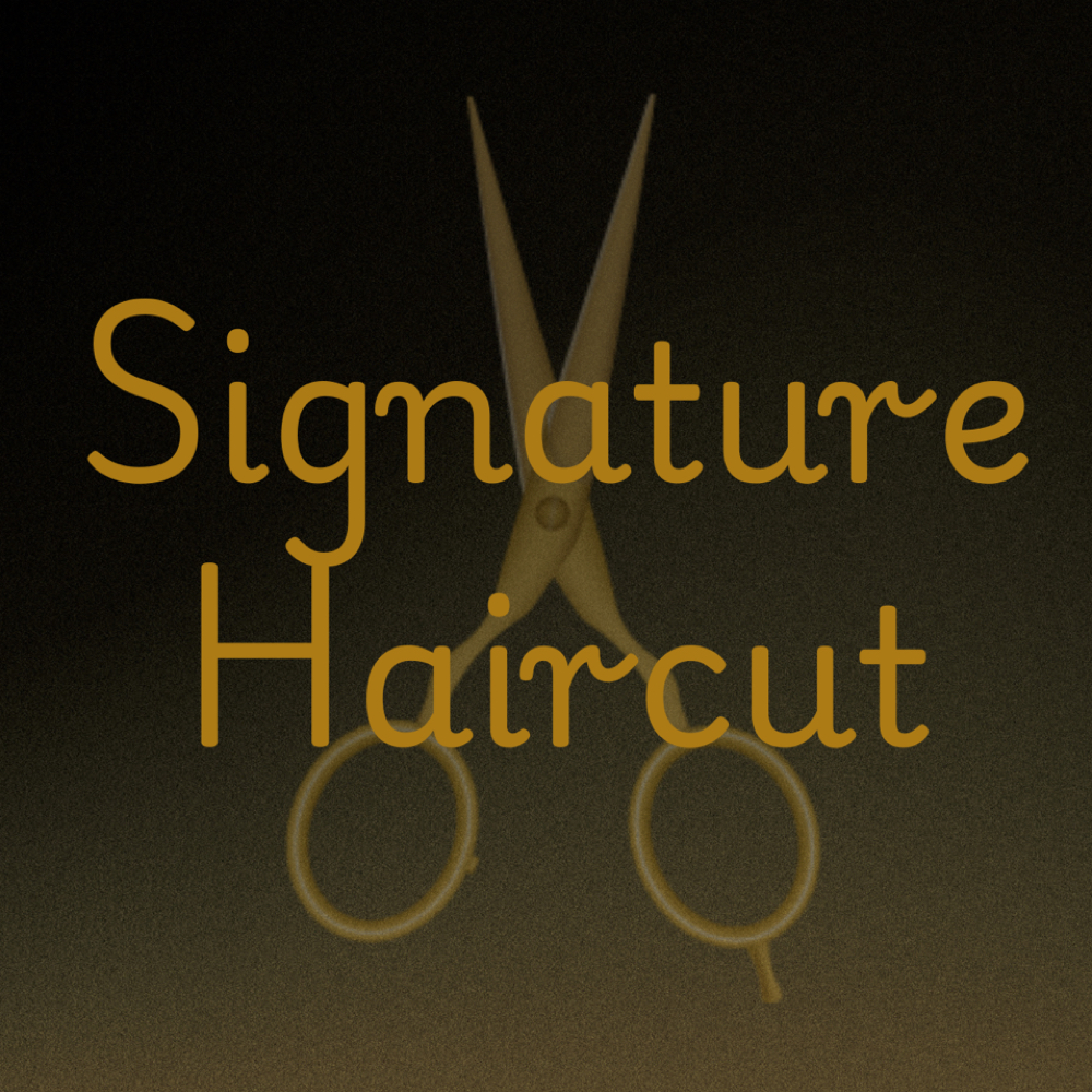 Signature Haircut at Bang! Hair Parlor in Peotone, IL