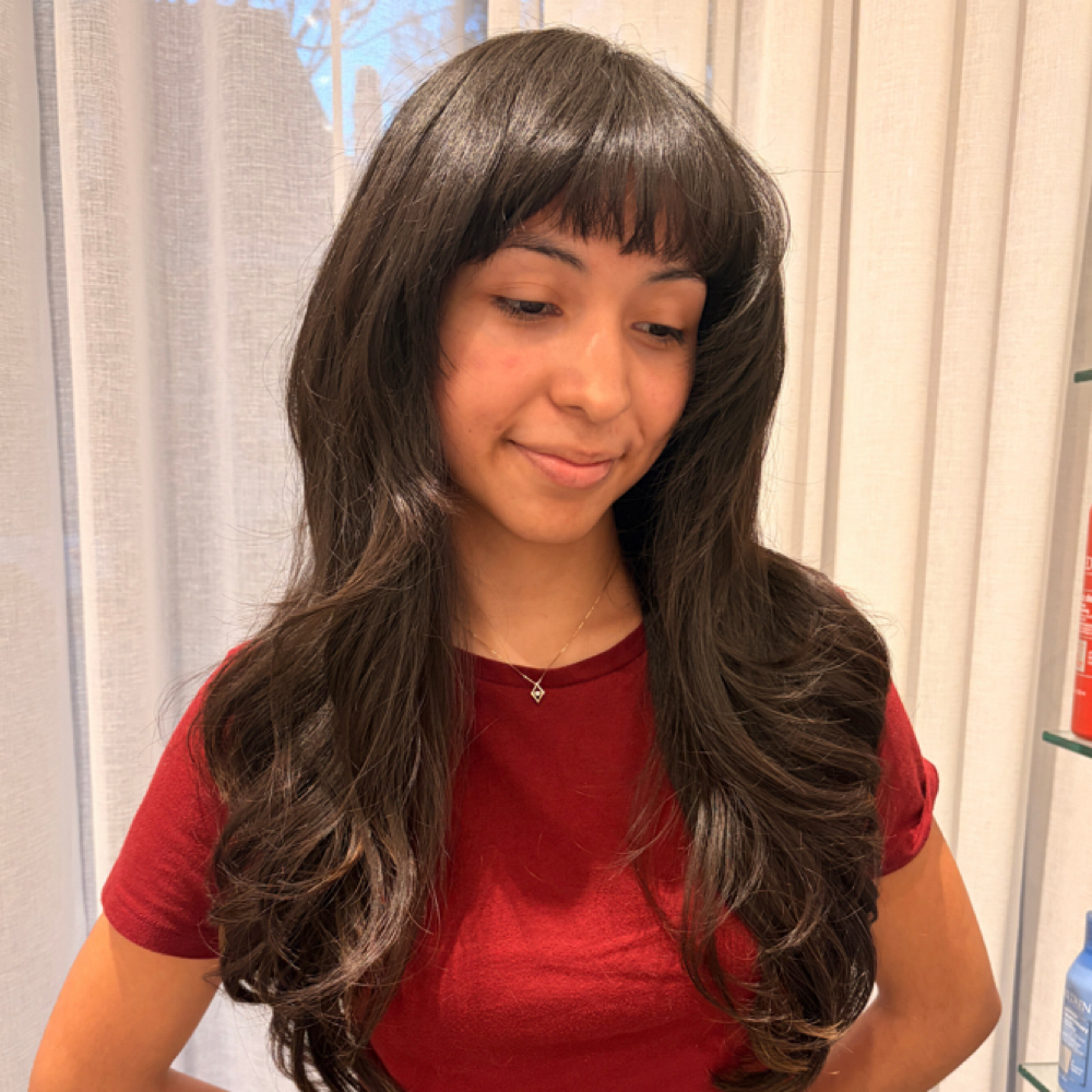 Blowout at Rebel Hair Room in El Monte, CA