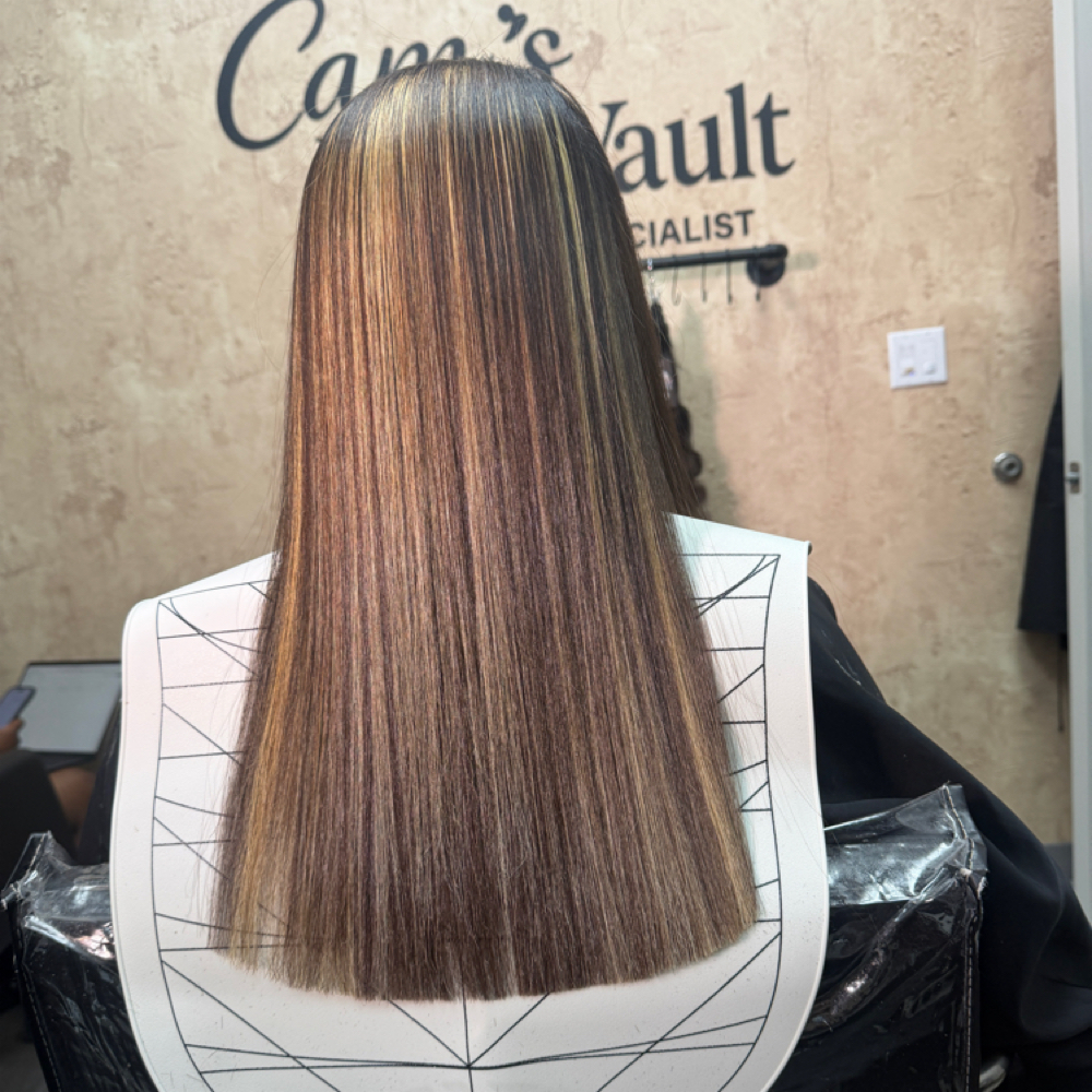 Hair color at CAMS HAIR VAULT in Baton Rouge, LA