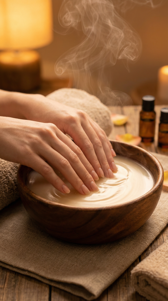Paraffin Wax Therapy at MARLO & CO. BEAUTÉ SPA in Dallas, TX