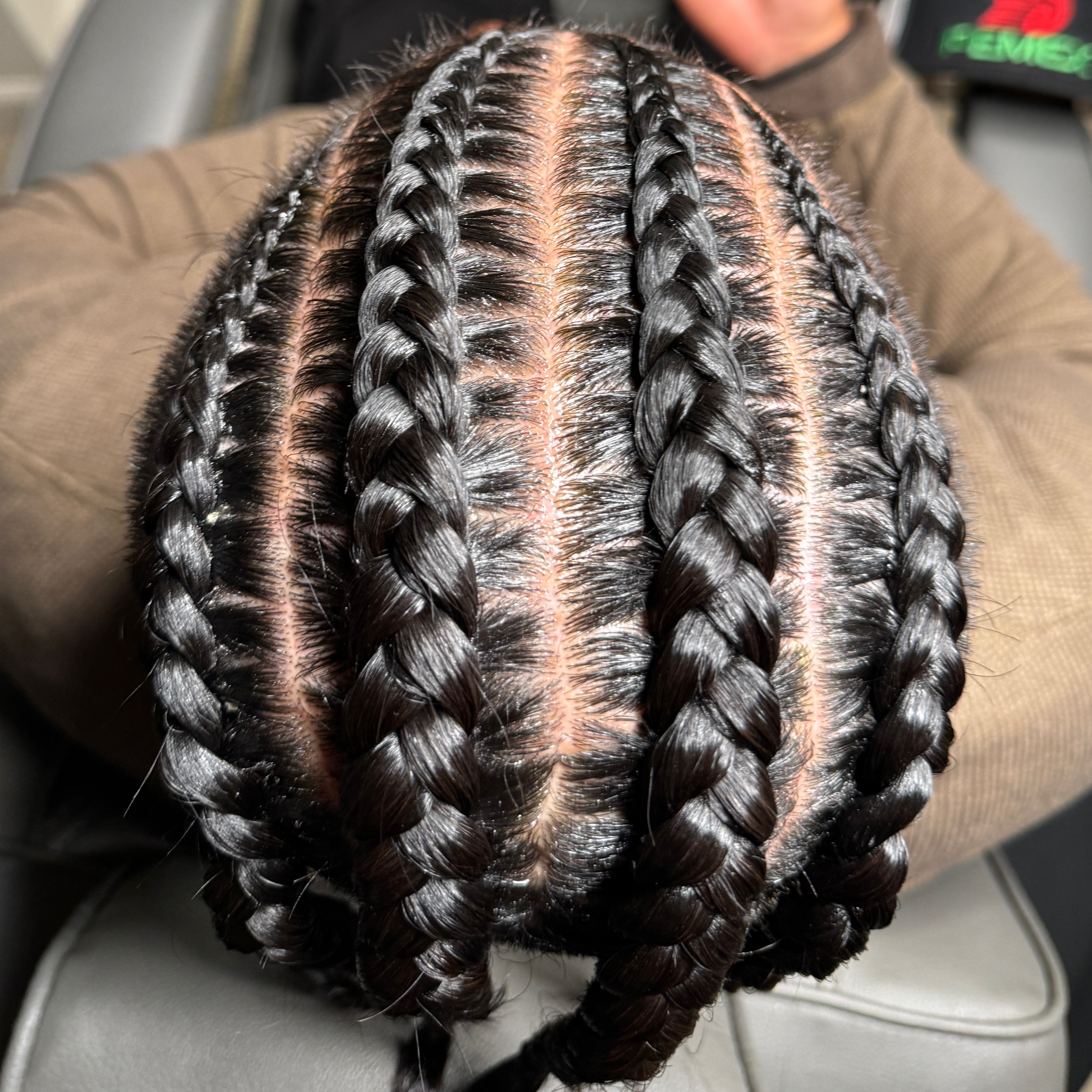4 Straight-Back Braids at SUBLIME BEAUTY STUDIO in MONTEREY, CA