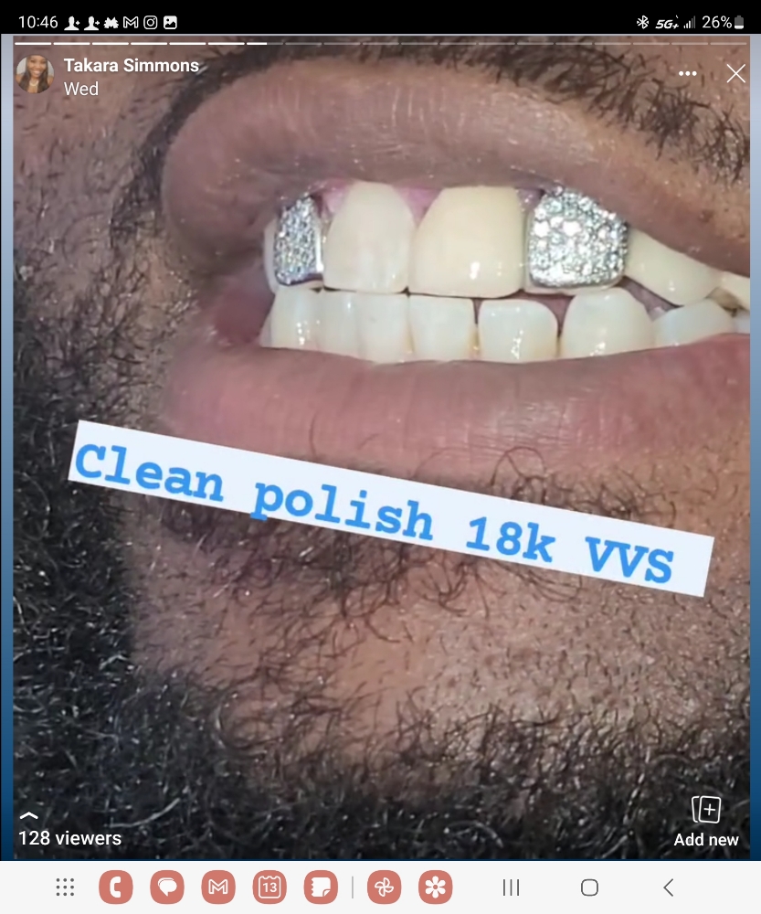 Grillz Clean & Polish(perm)