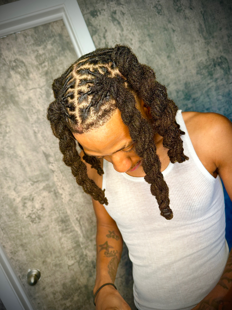 Loc Retwist With Style