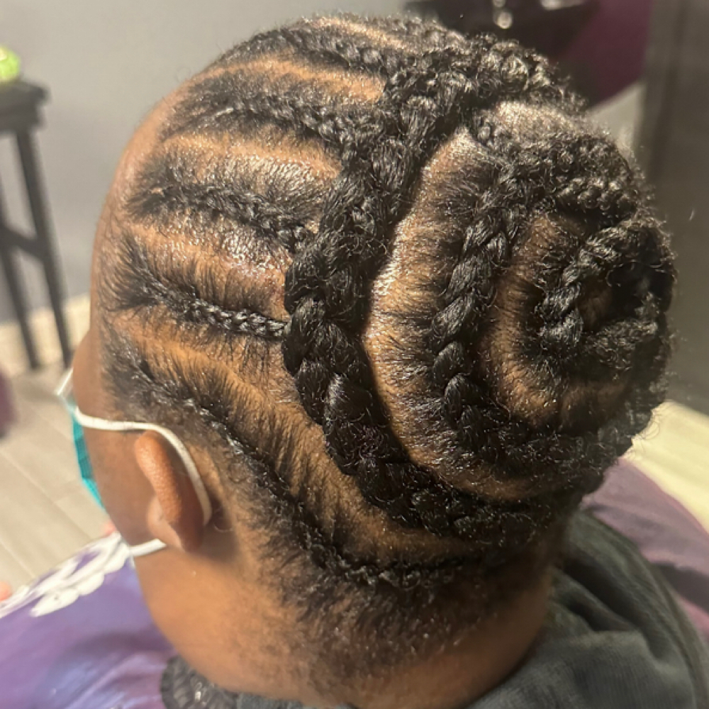 Braid down-shampoo/condition at Beauty Rhon-Da-Show in Memphis, TN