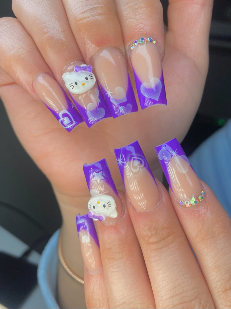 Medium-Long Acrylic Fullset