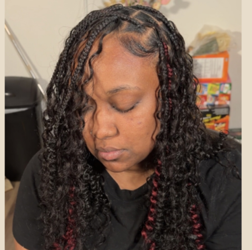 Medium Human Hair Boho Shorties at JD Styles Collection in Fredericksburg, VA
