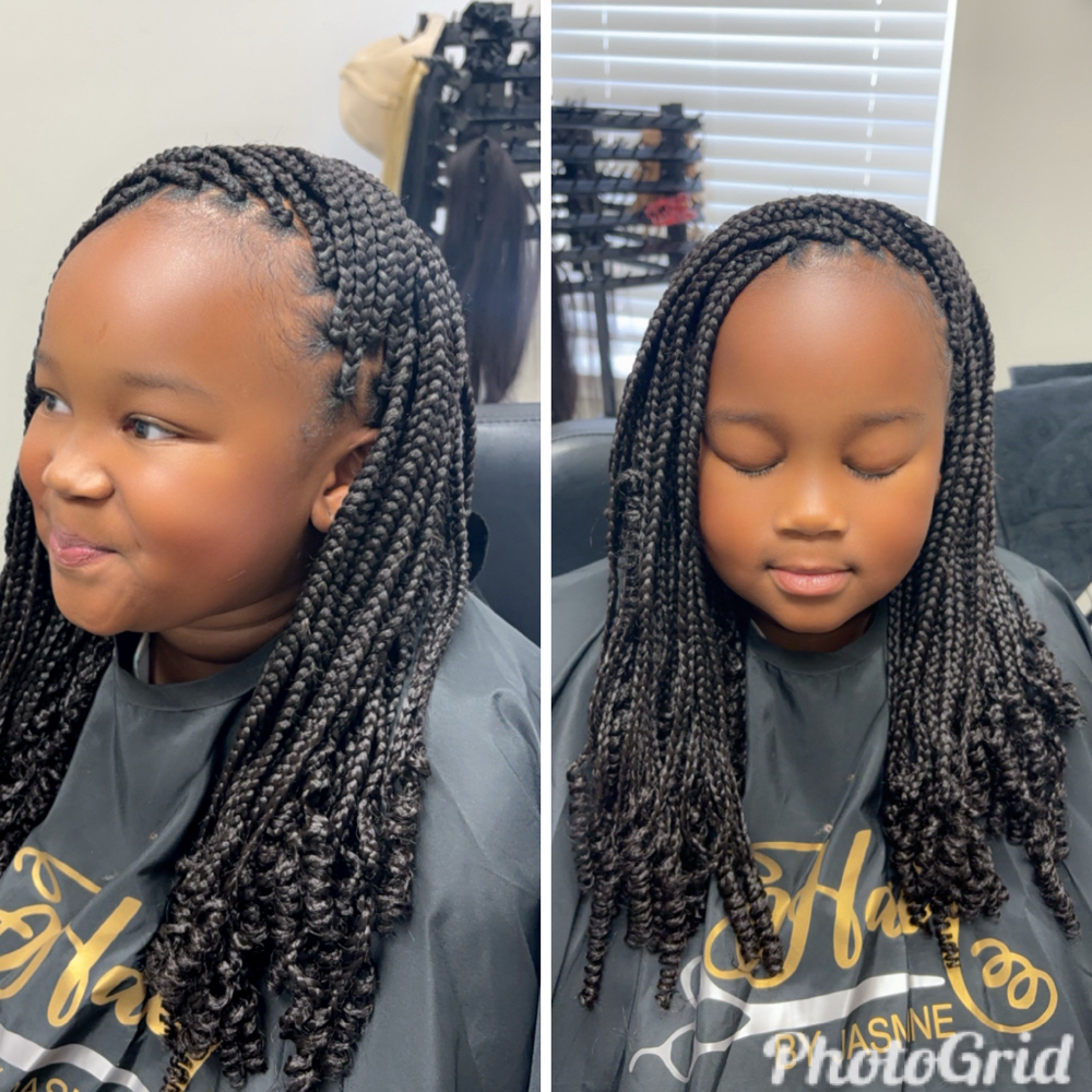 Kids Medium Box Braids Ages 5-11