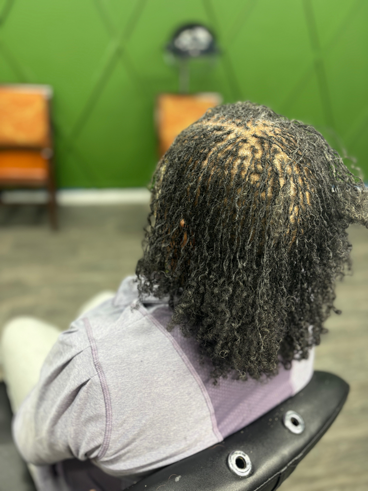 Micro Loc Retie at Xio Hair & Beauty Bar in Rosedale, MD