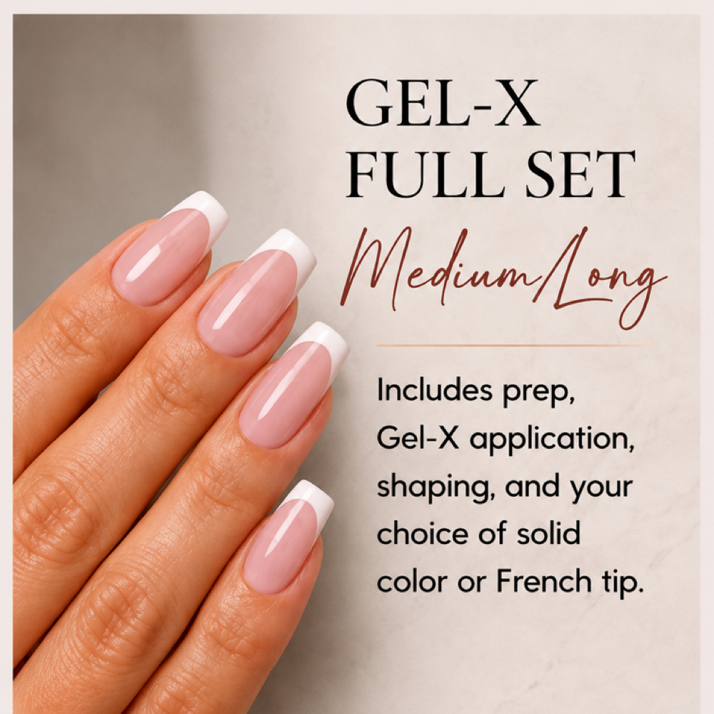 Gel- X Full Set Med/Long at Eden Hair Co. in Arlington, TX