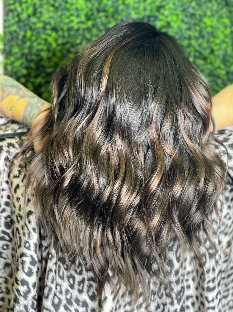Balayage / Color melt NO Bleach