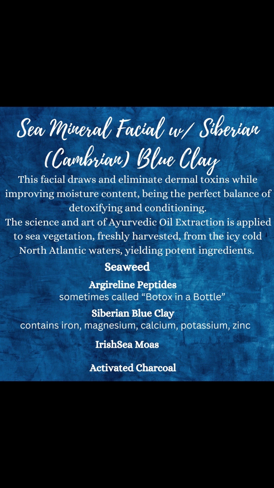 Sea Mineral/ Siberian Blue Clay Fcl