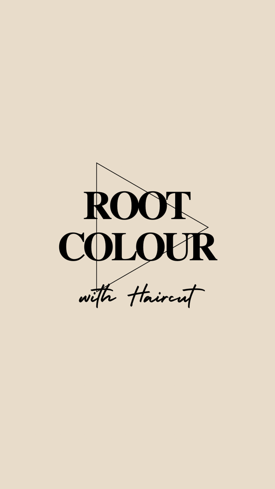 Root Color & Haircut