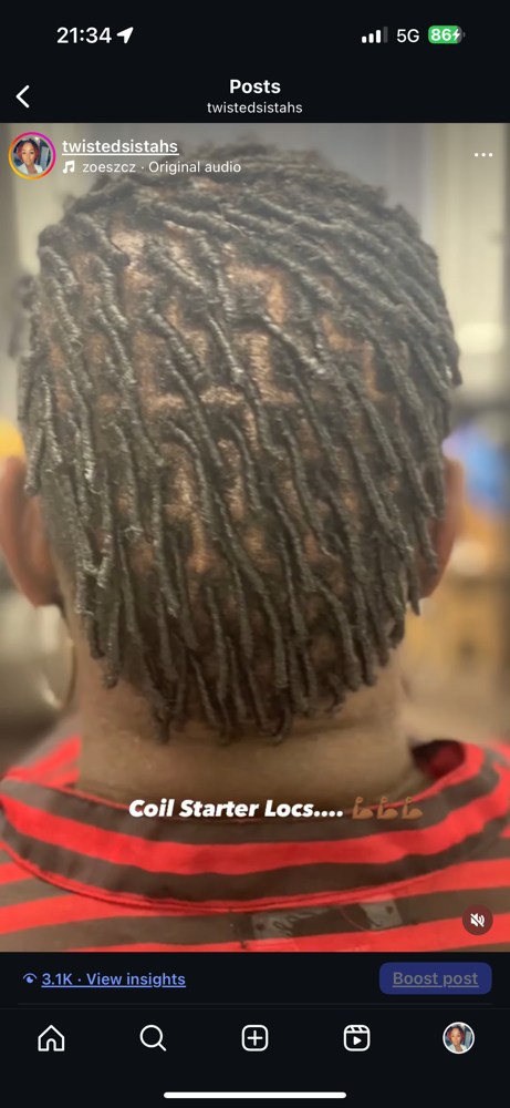 Traditional Locs Install at The Salon Hub in Converse, TX