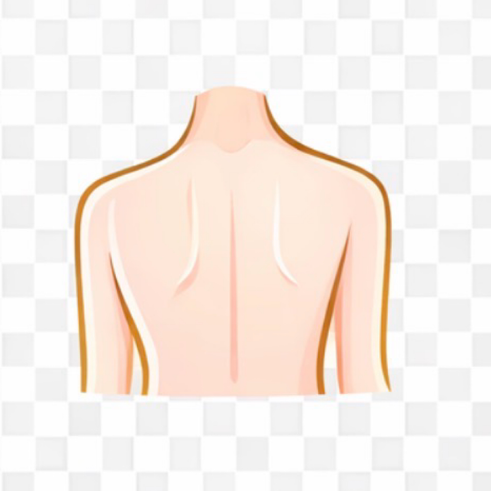 Back (upper) at Brazilian wax center in Boston, MA