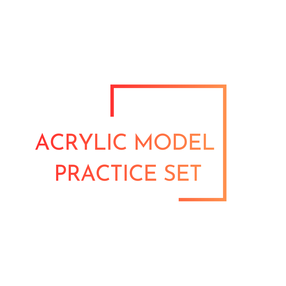 Acrylic Practice Model Set at Just The Basix, LLC in Carlsbad, NM
