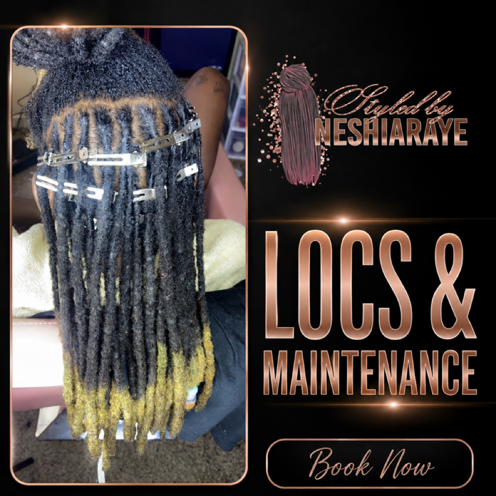 Locs & Maintenance at StyleByNeshiaRaye in Moncks Corner, SC