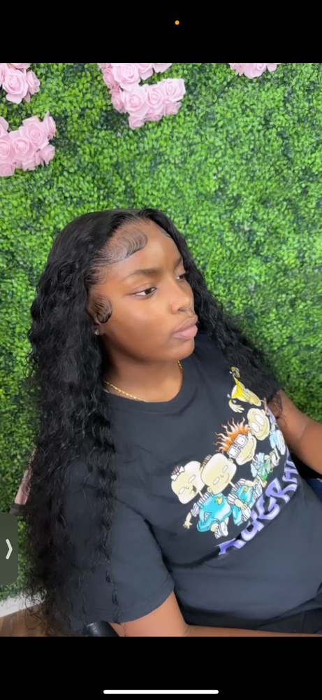 Frontal Wig Install ($40 Deposit)