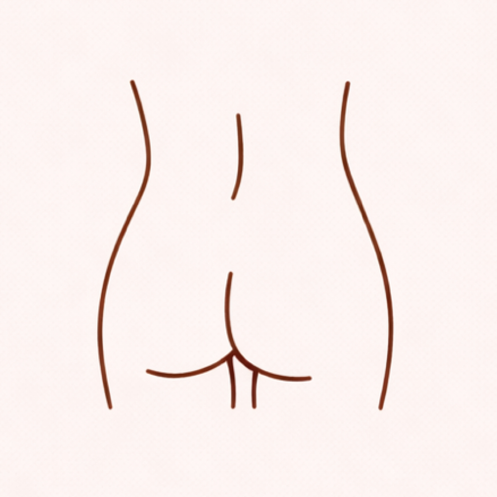 Butt Strip Wax at Caraluna Esthetics in Baton Rouge, LA
