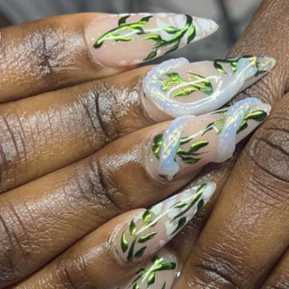 3D Nail Art at Chic Nail Suite in Kannapolis, NC