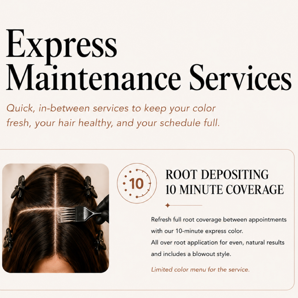 Express Service 10min Gray Coverage at Jenn Rose -Hair Artistry- in Victorville, CA