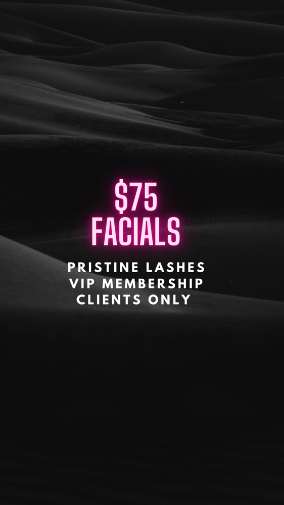 VIP Membership Facials $75