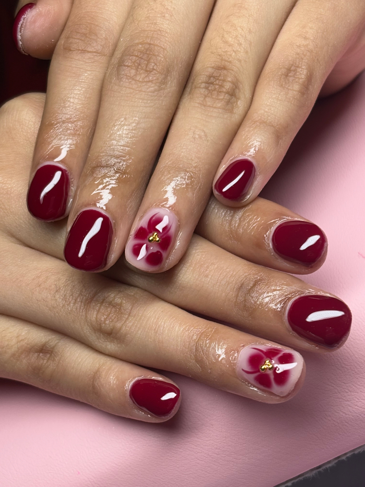 Rubber base Manicure