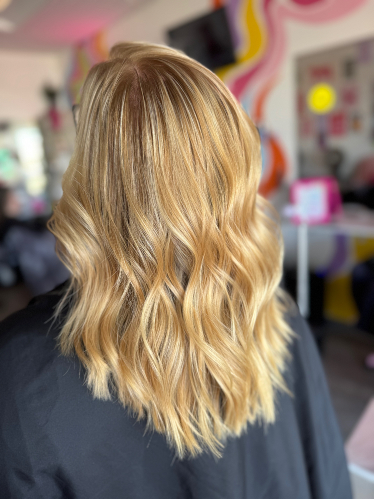 Color Between Foils at Vivacious Hair Co in Lexington, KY