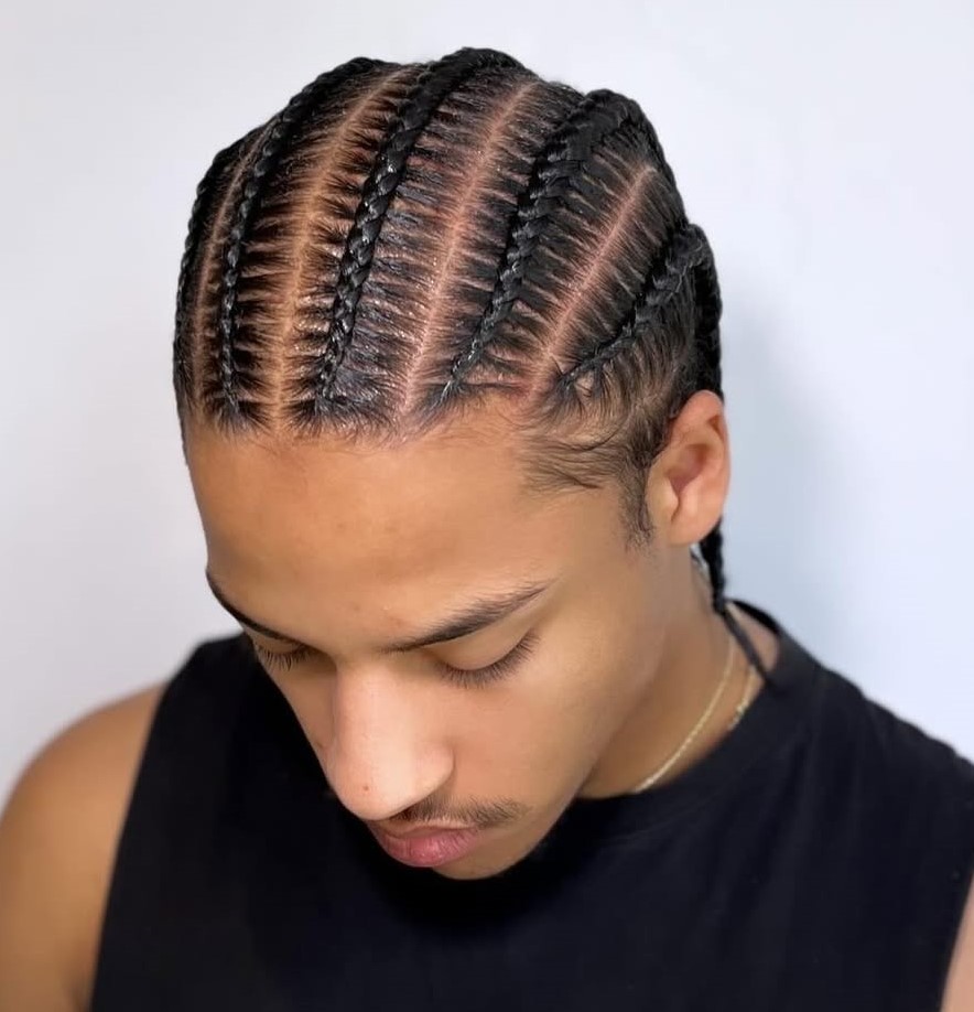 King Cornrows at Beautified Hair by Tabz in Allentown, PA