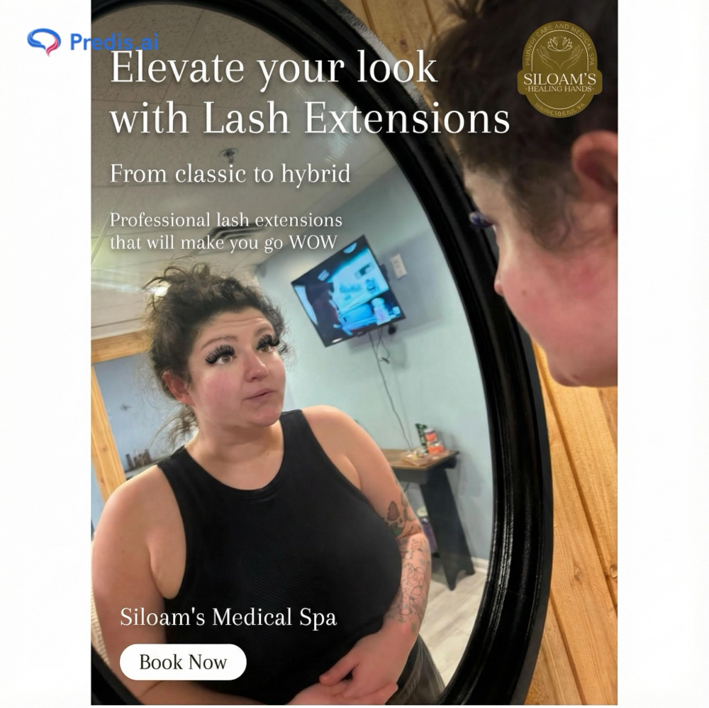 Hybird Lash Extensions at Le Flutterie in Waynesboro, VA