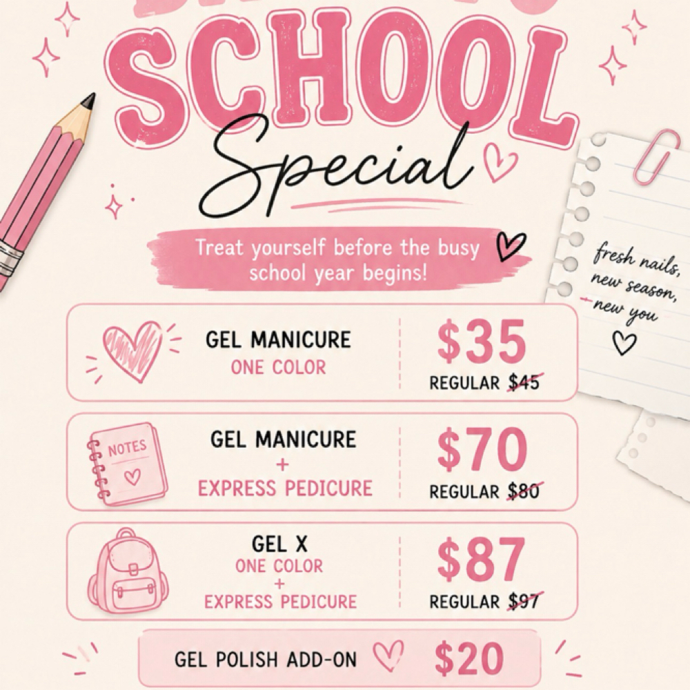 Back To School Deal 3 at Alexis Hernandez in New Braunfels, TX