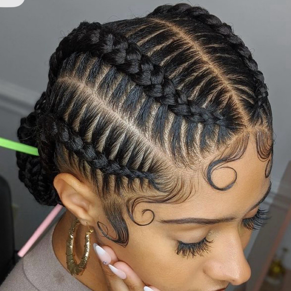 4- STITCHES BRAIDS at Glam Braids in Marietta, GA