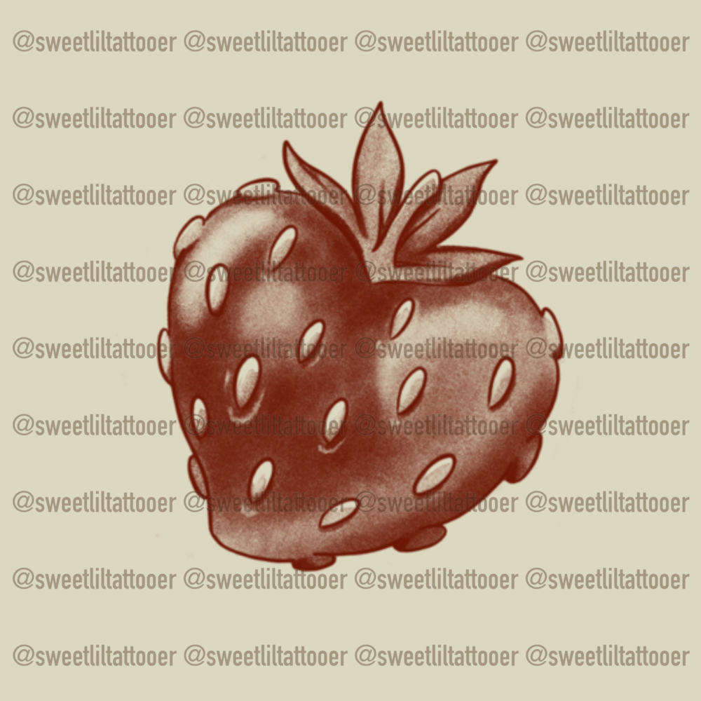 Heart Strawberry 1