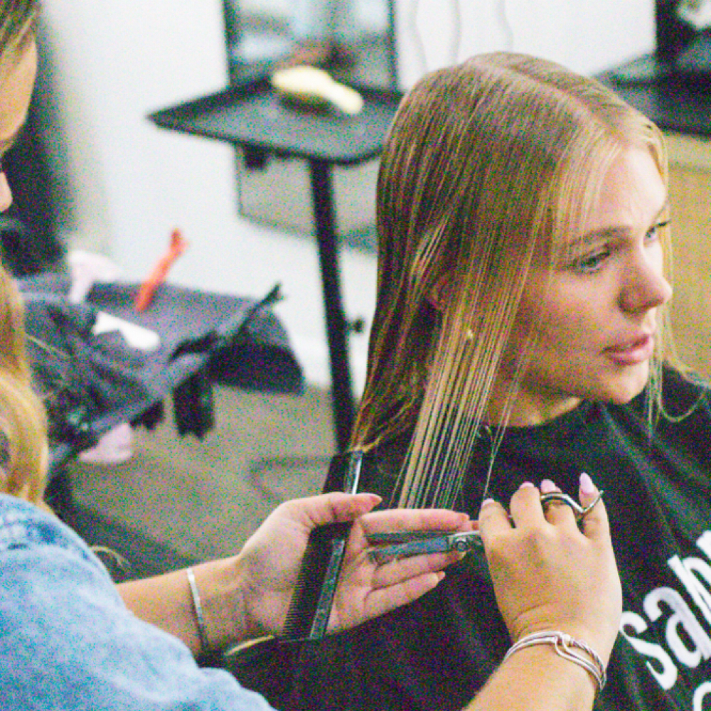 Hair Cut at Salon 212 in Saco, ME