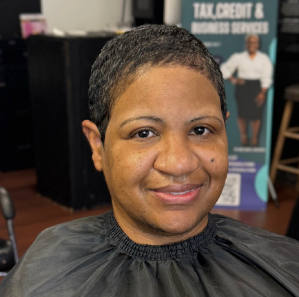 Virgin Relaxer at MJ Hair Institute in Tyler, TX