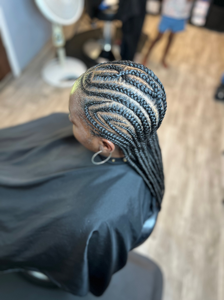 Adult Freestyle Cornrows