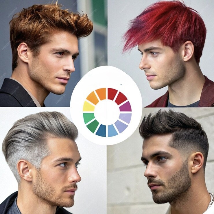 Men Hair Color at International Unisex Salon in Mahopac, NY
