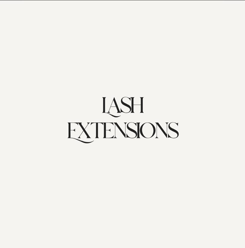Lash Extensions— Full Set
