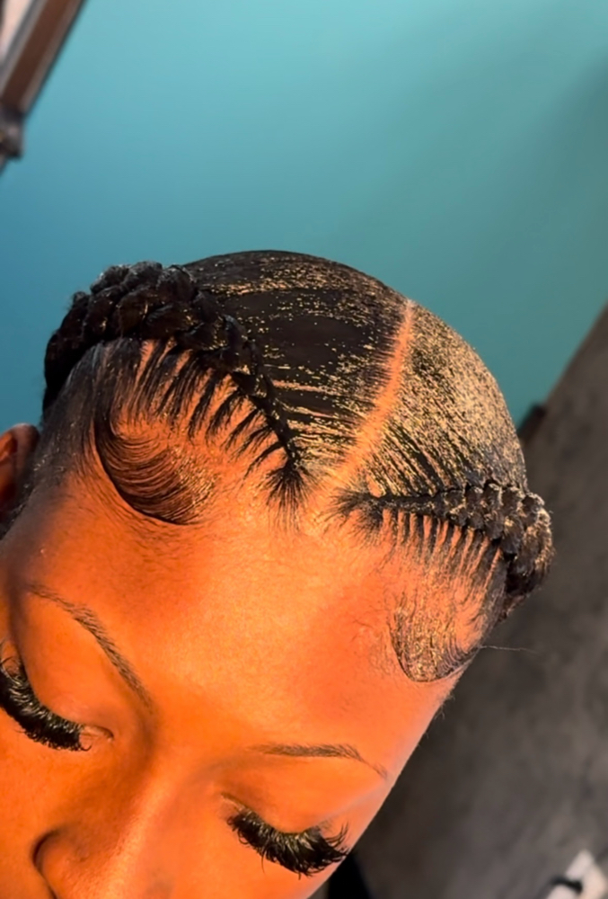2 Feedin Braids