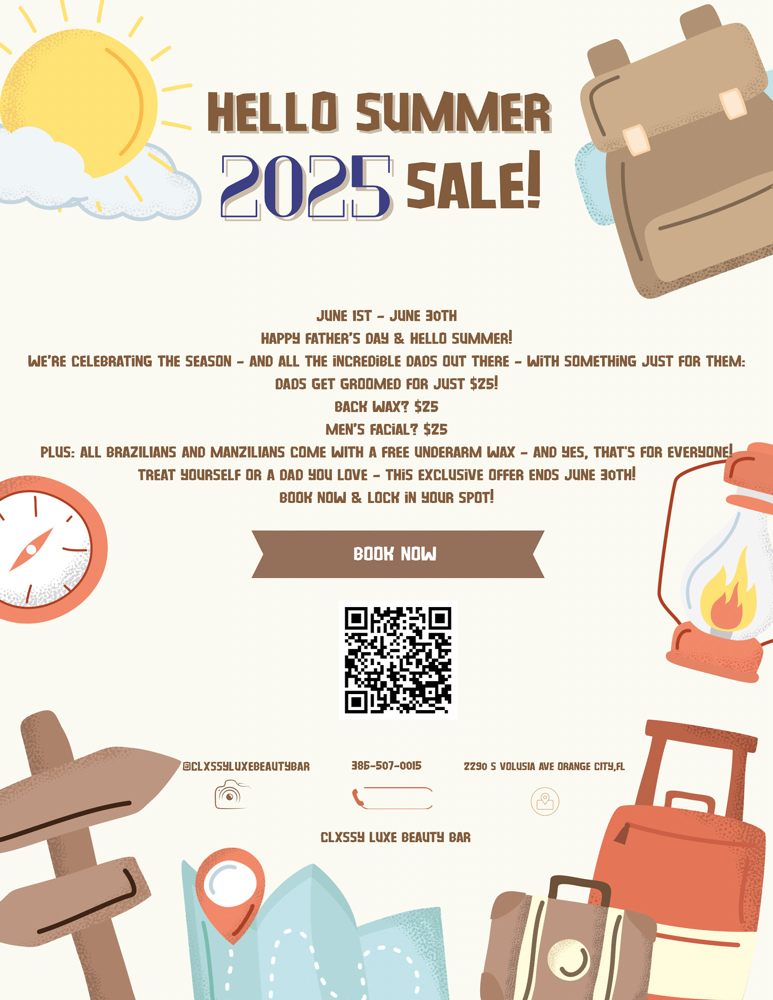 Hello Summer! (Dad’s 2025 Sale)