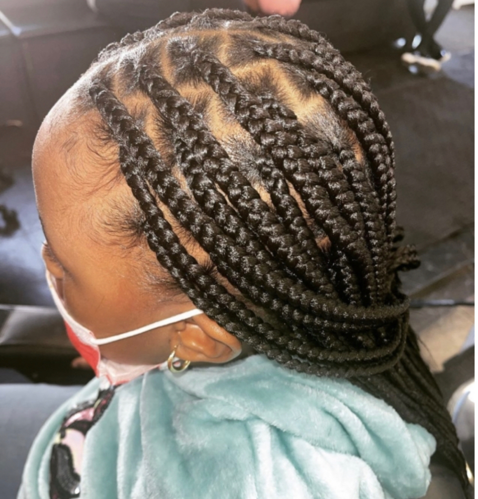 Kids Knotless Box Braids