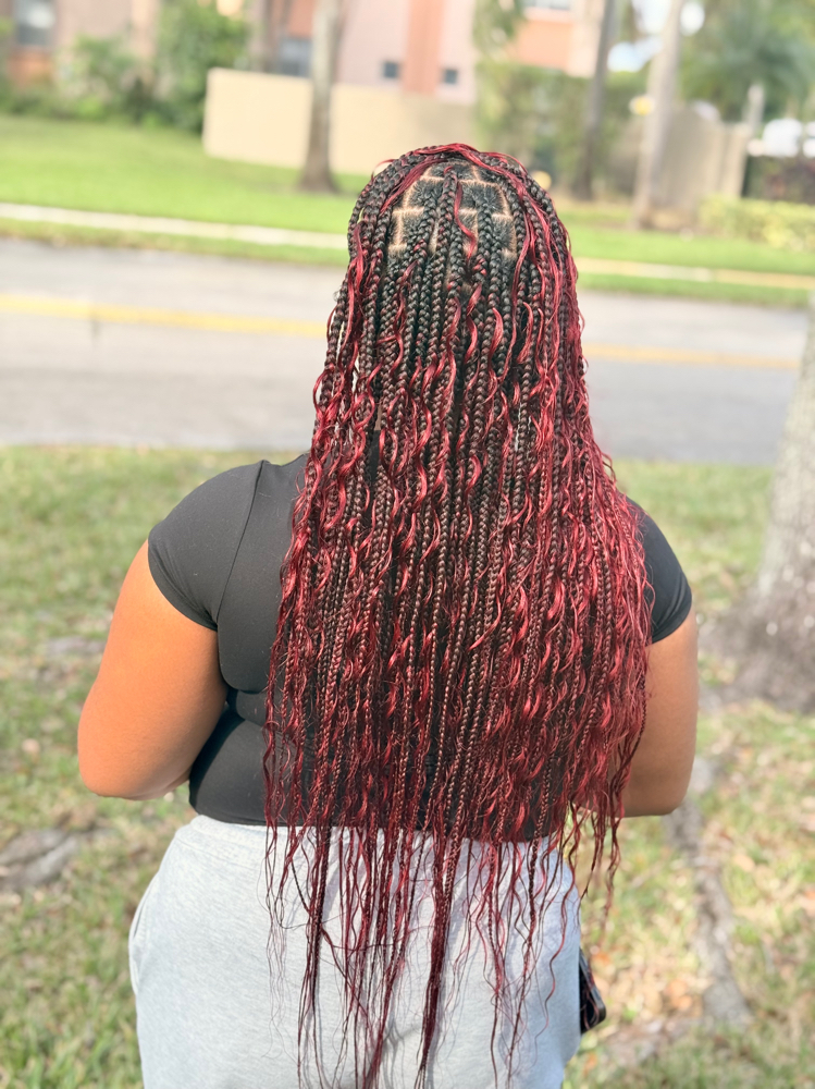 Large Boho knotless