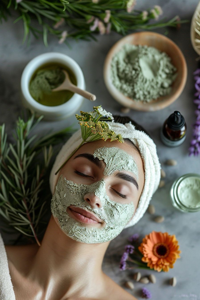 Half Face & Neck Wax With Mask